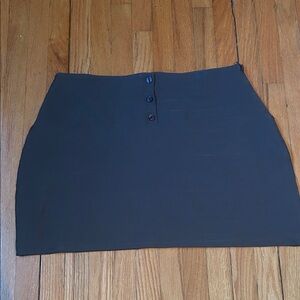 PrettyLittleThing Khaki Green Mini Skirt Size 10
